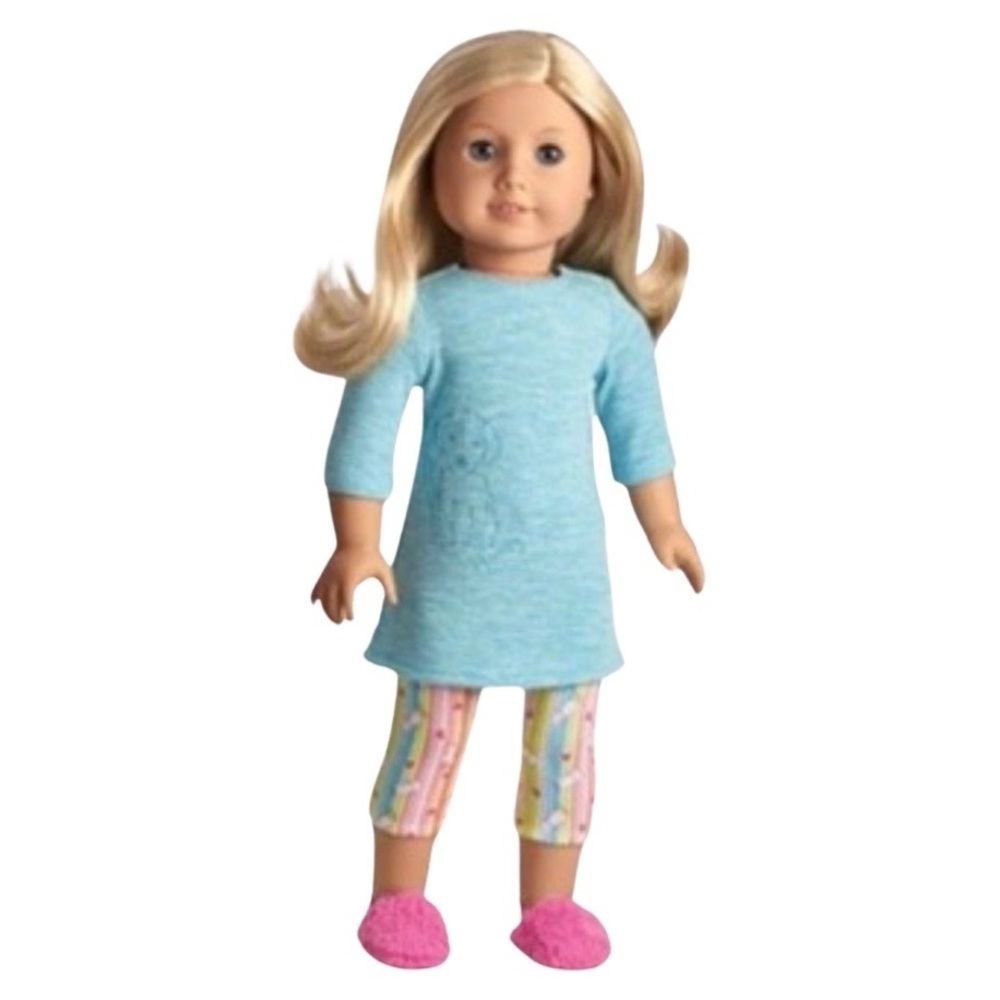 Vintage‎ American Girl Doll 2009 Honey Puppy PJ’s Outfit Only